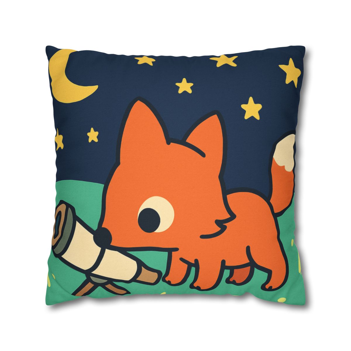 Starlight Safari Fox custom pillow cases