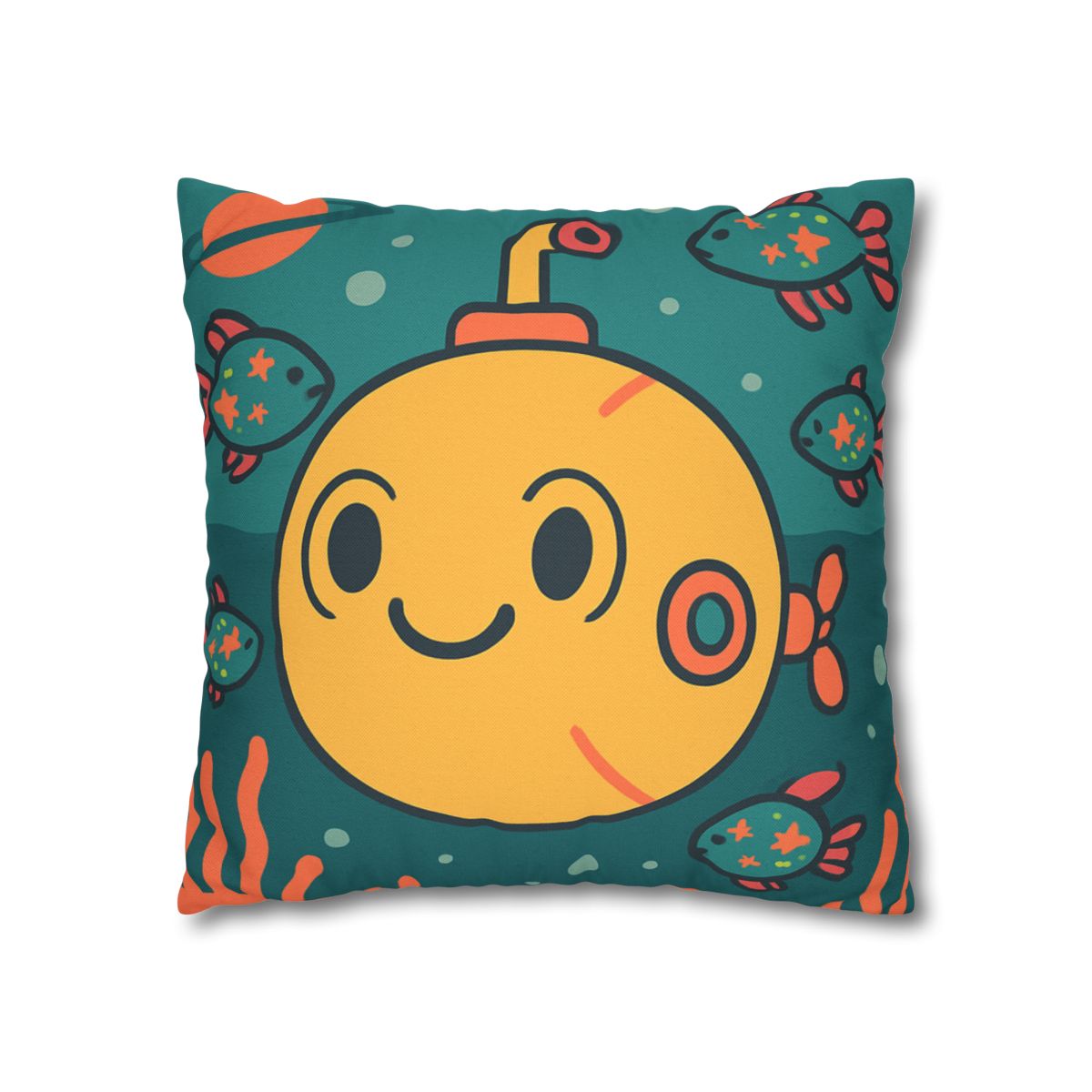 Underwater Planet Explorer Sub unique gift pillow cases
