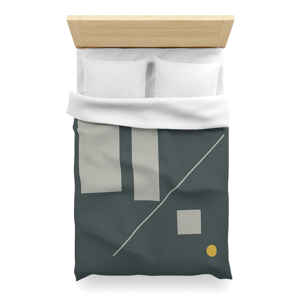 Staggered Blocks With Quiet Diagonal trendy bedroom duvets