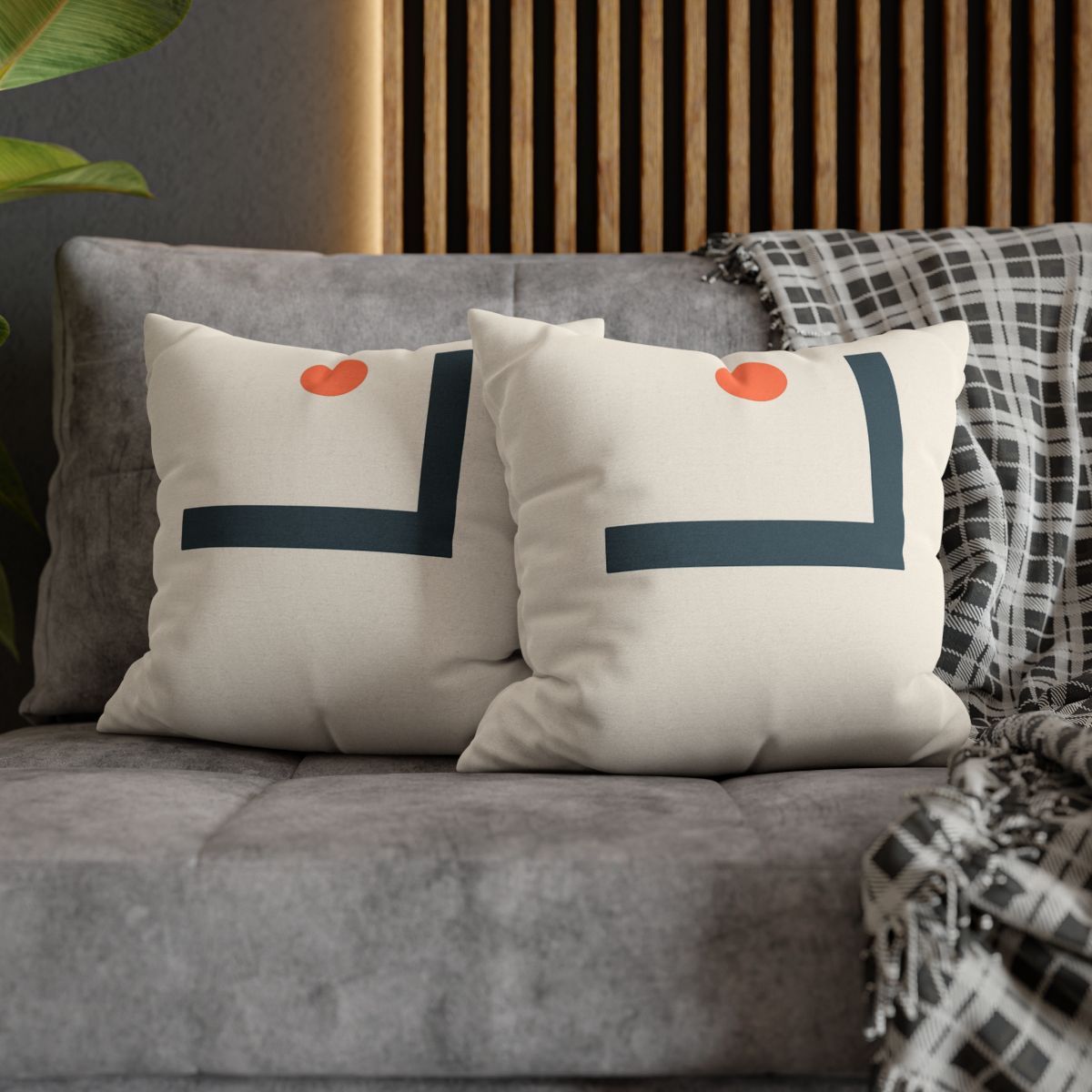Orbit Gap Rectangles comfortable bedding pillow covers