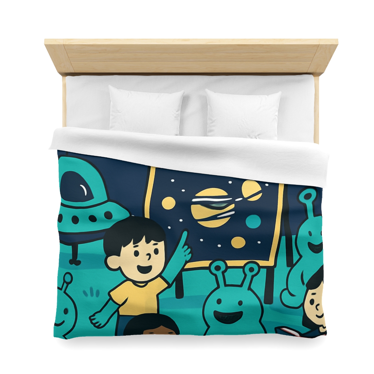 Starship Schoolyard soft comforter duvets