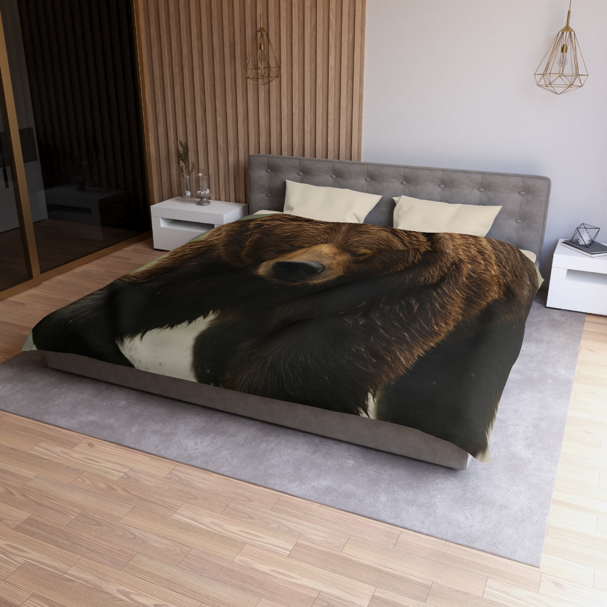 River King Grizzly Bear duvets for gifts