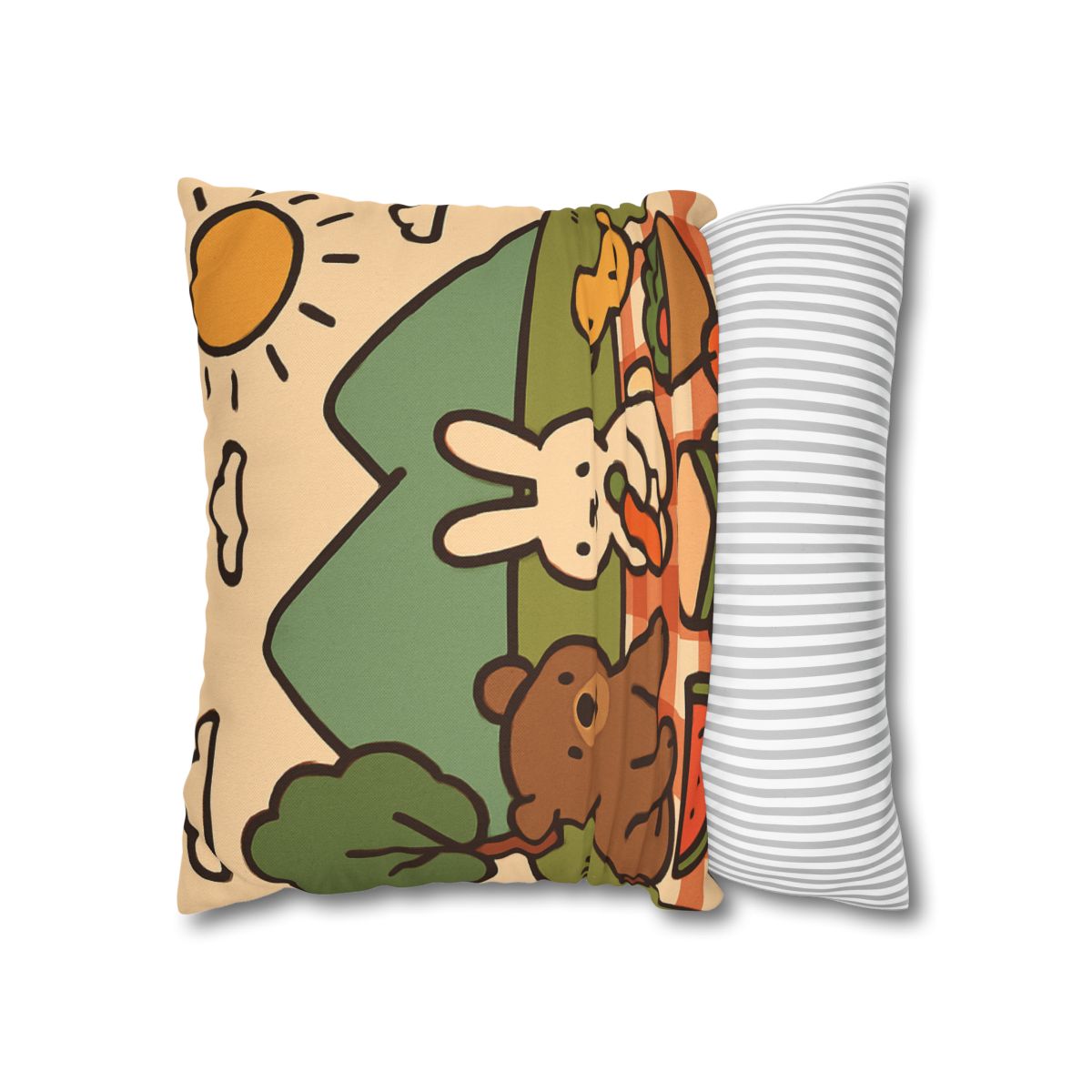 Mountain Picnic Pals custom pillow cases