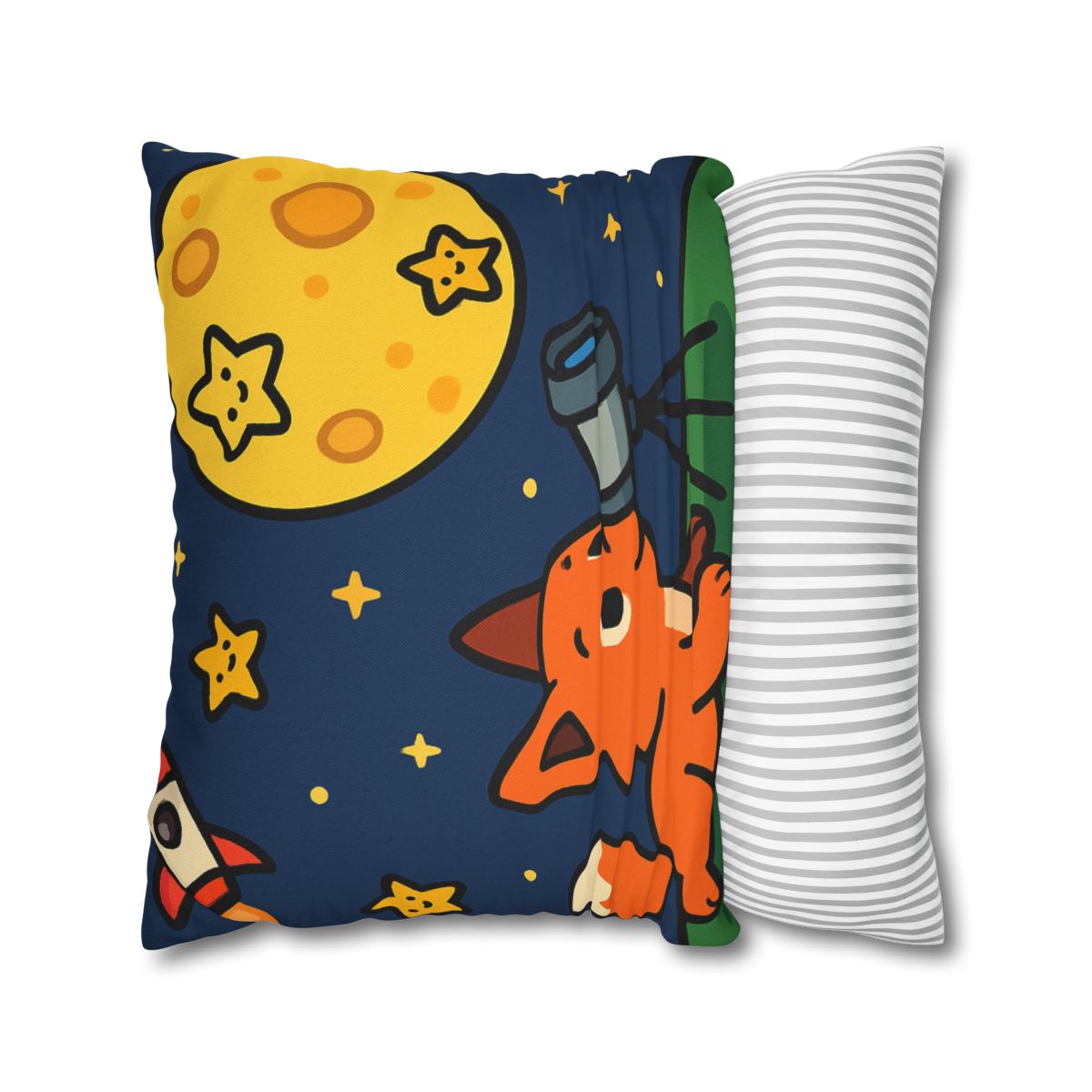 Stargazer Fox In The Moon Meadow unique gift pillow cases