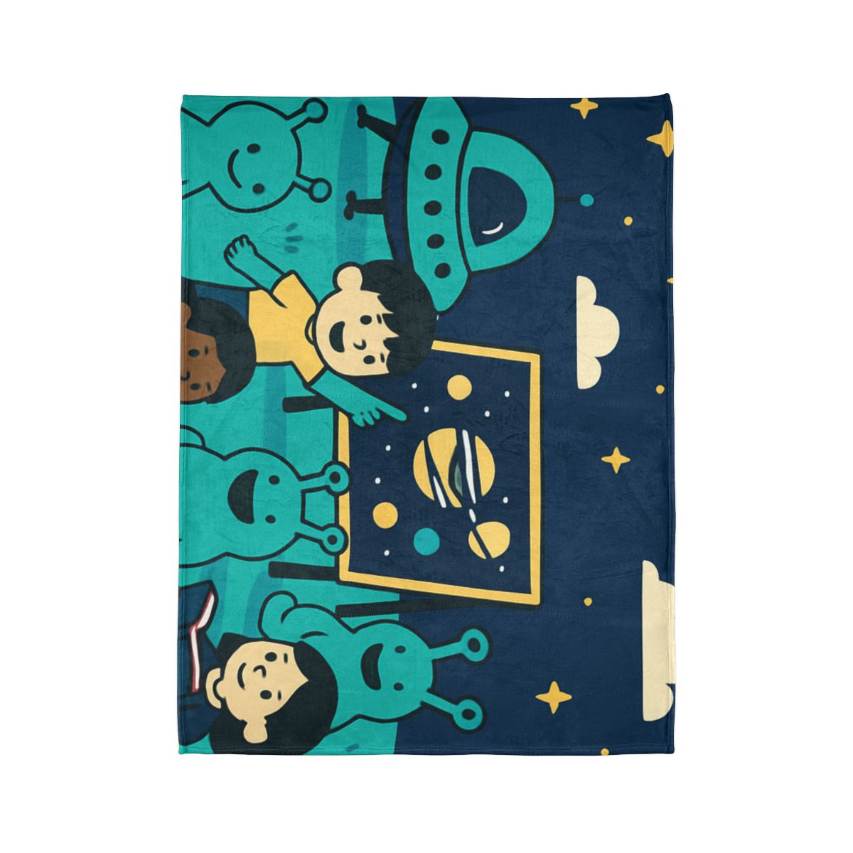Starship Schoolyard warm winter blankets