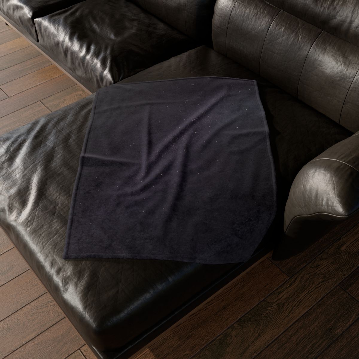 Dark Energy Veil Gradient stylish throw blankets
