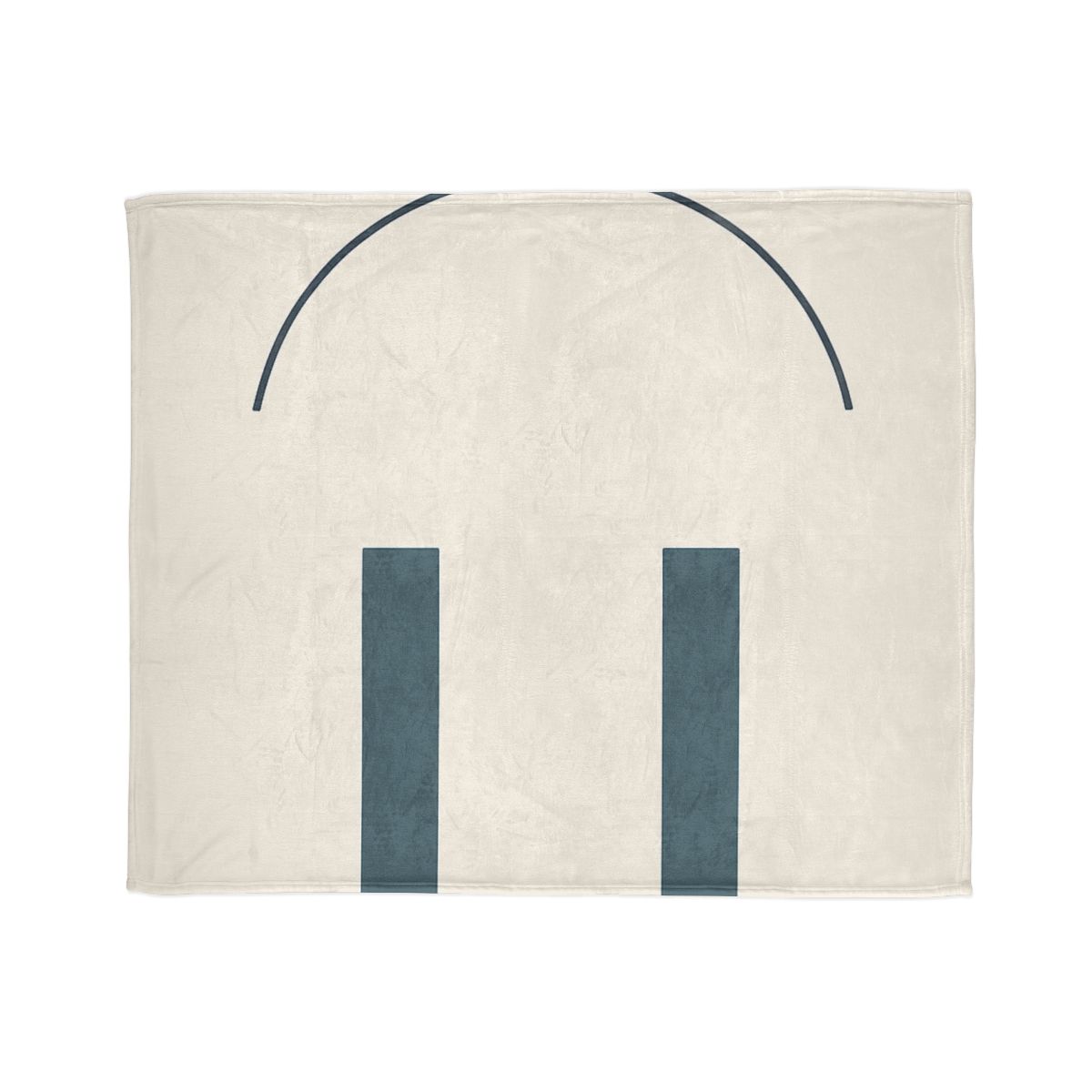 Arc Window With Twin Bars designer printed blankets