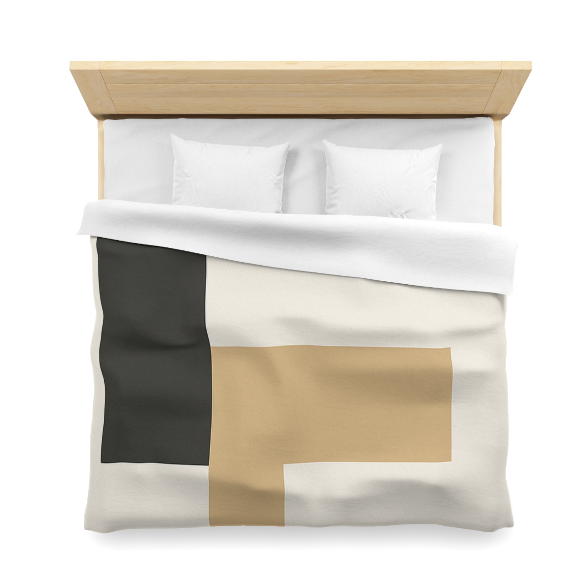 Offset Rectangle Pair soft comforter duvets