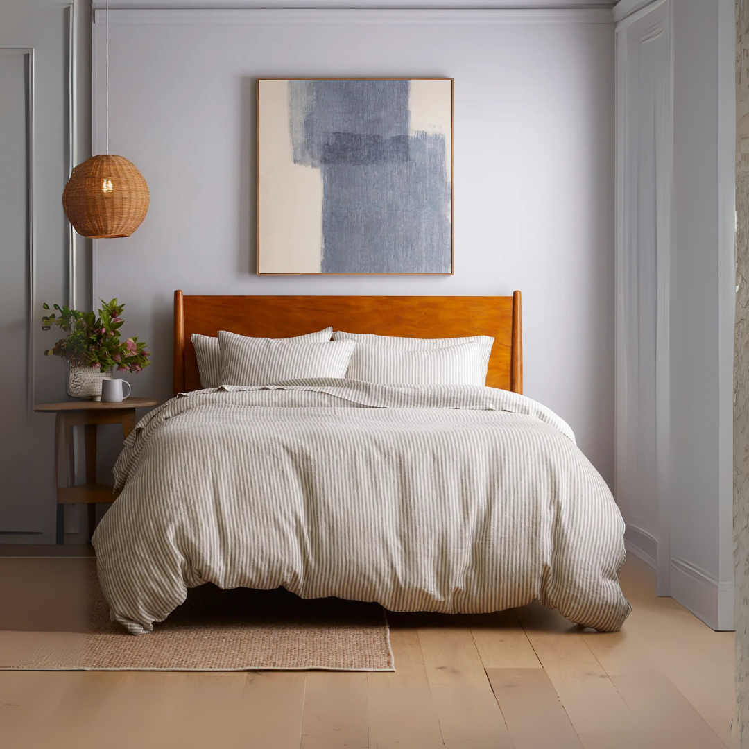 European Linen Deluxe Bedding Bundle Set