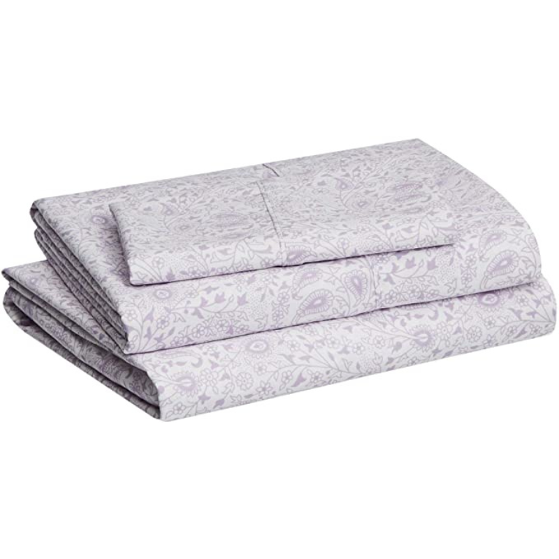 Lightweight Microfiber Printed Bed Sheet Set