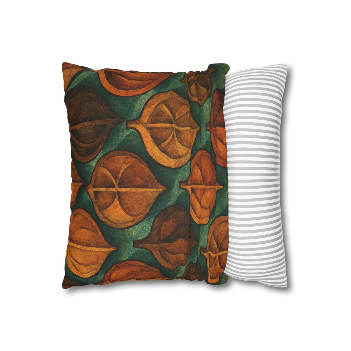 Seed Pod Cluster Mosaic soft cotton pillow cases