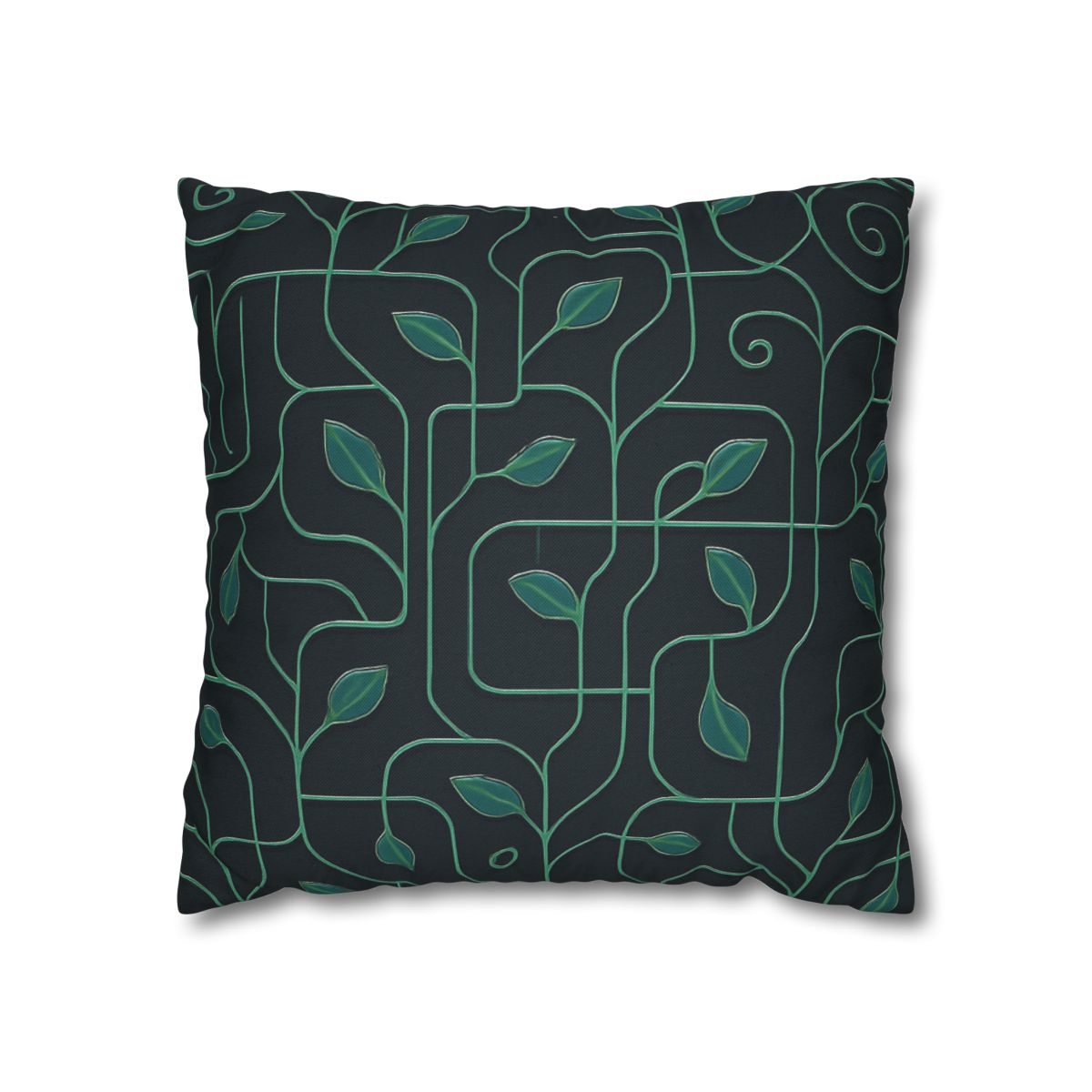 Vine Circuit Lattice designer print pillow cases
