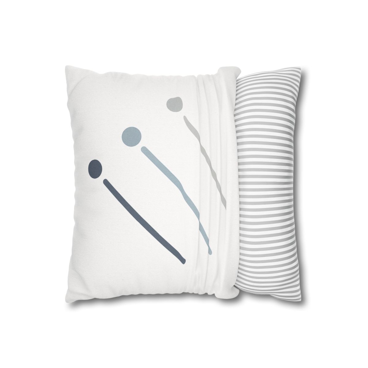 Parallel Comet Paths designer print pillow cases
