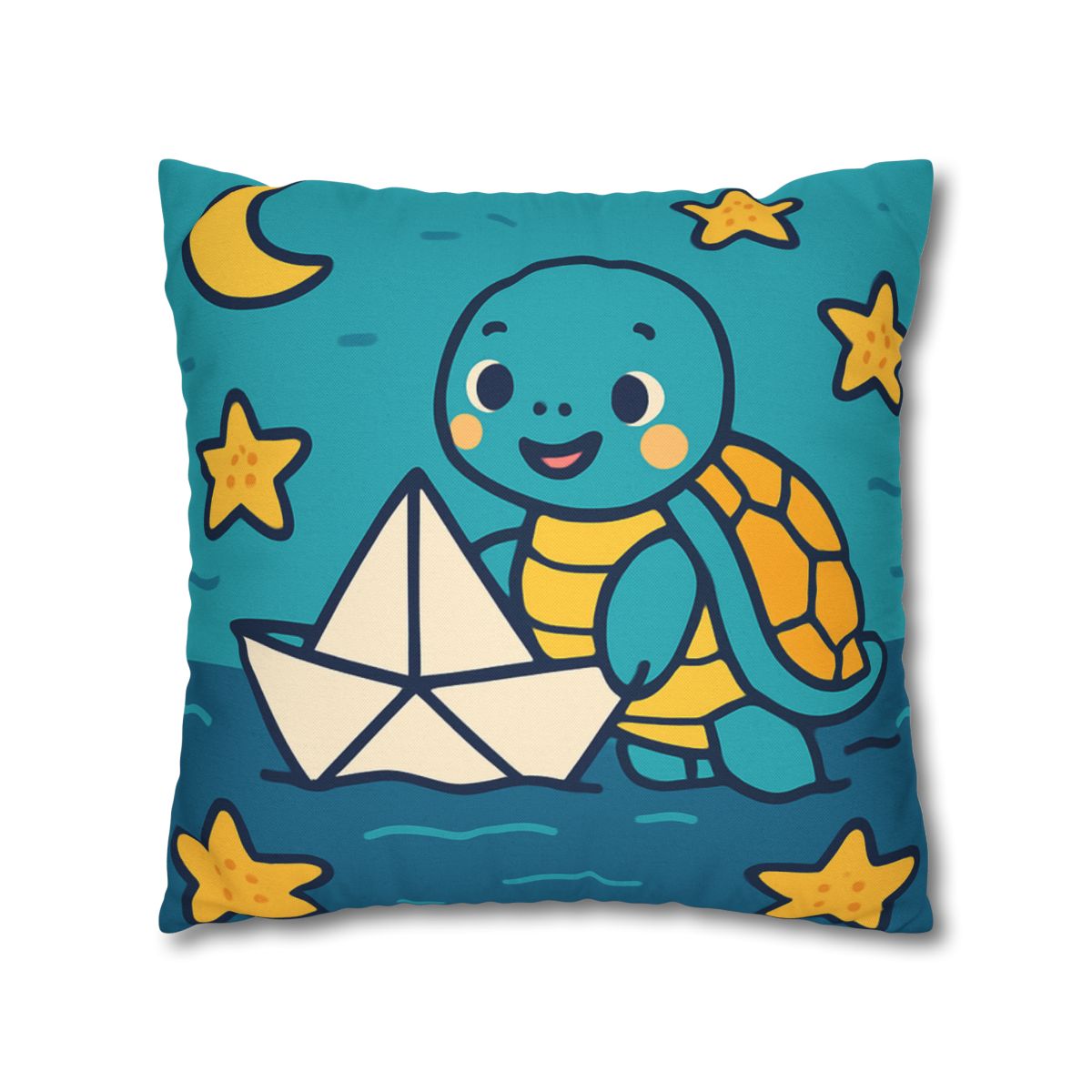 Star Sailor Turtle soft cotton pillow cases