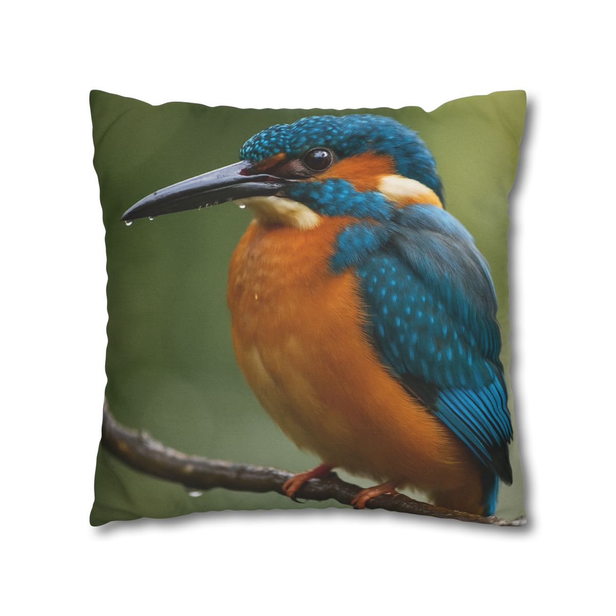 Aqua Bolt Kingfisher unique gift pillow cases