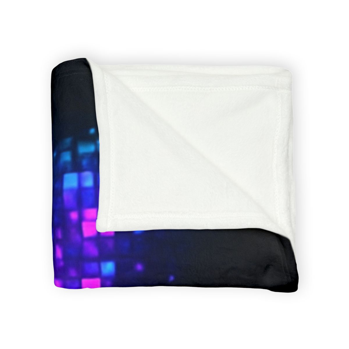 Quantum Nebula Mosaic stylish throw blankets