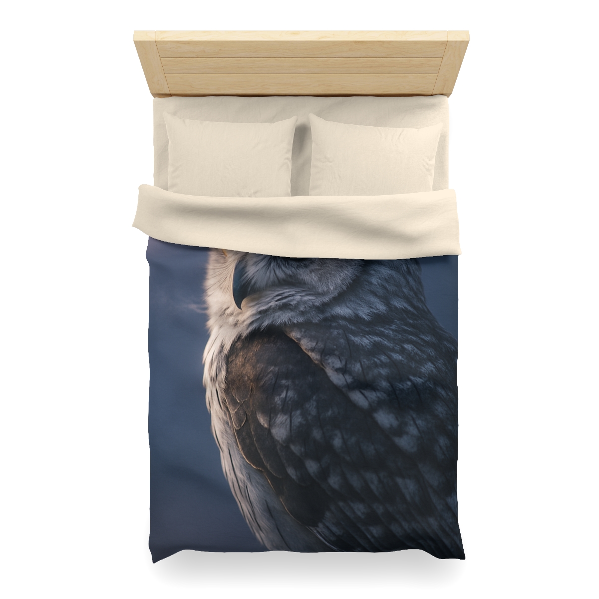 Twilight Watcher Snowy Owl duvets for gifts