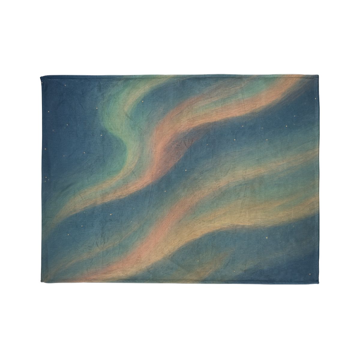 Spectral Aurora Drift unique gift blankets