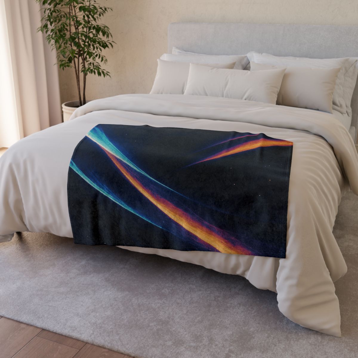 Prismatic Horizon Shear warm winter blankets