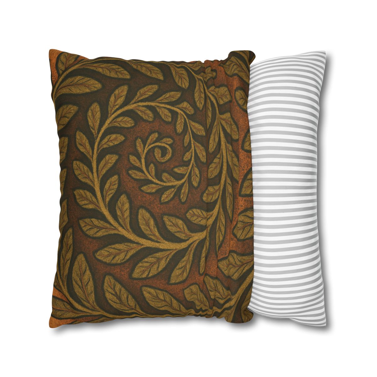 Frond Spiral Weave personalized pillow covers