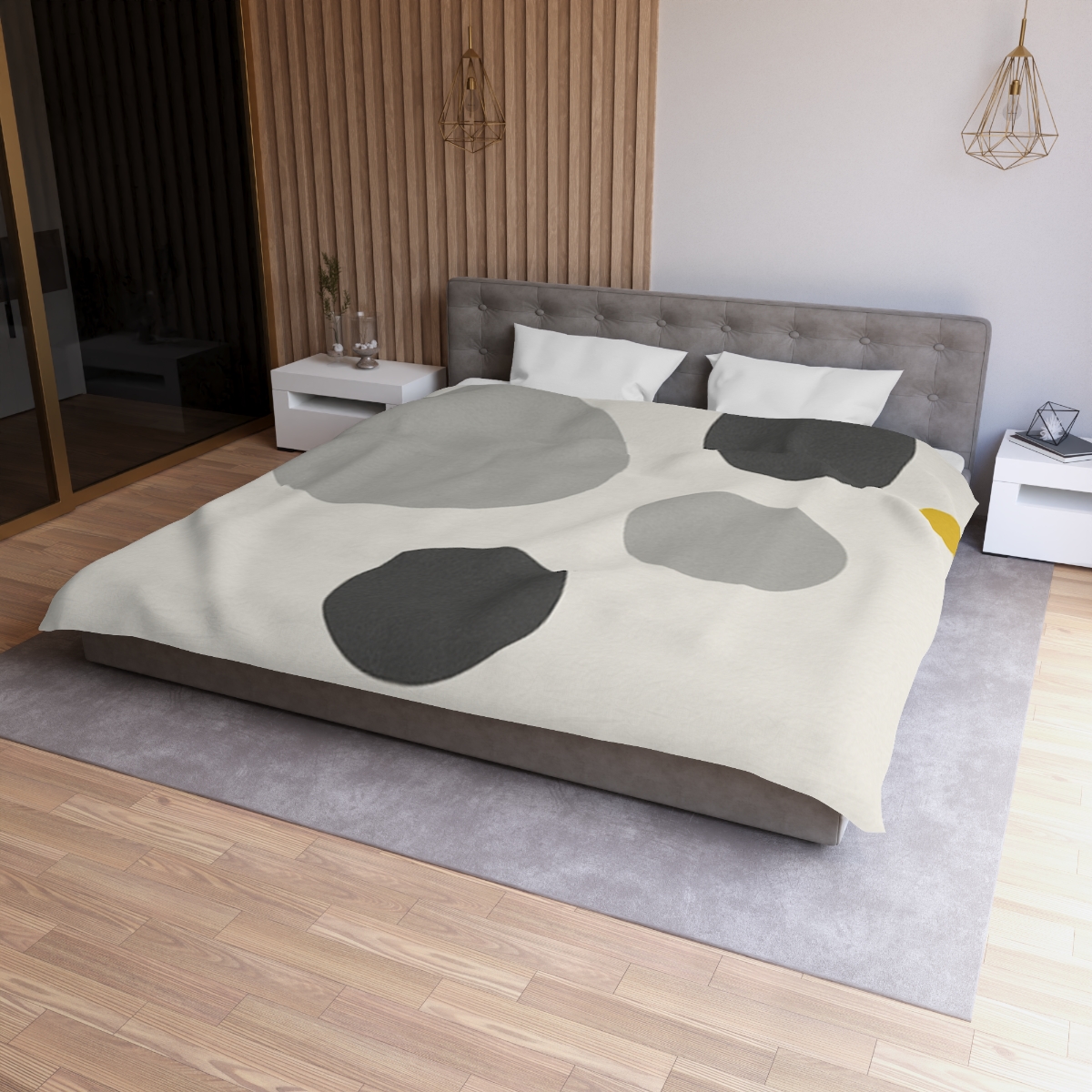 Balanced Cluster Of Circles warm winter duvets