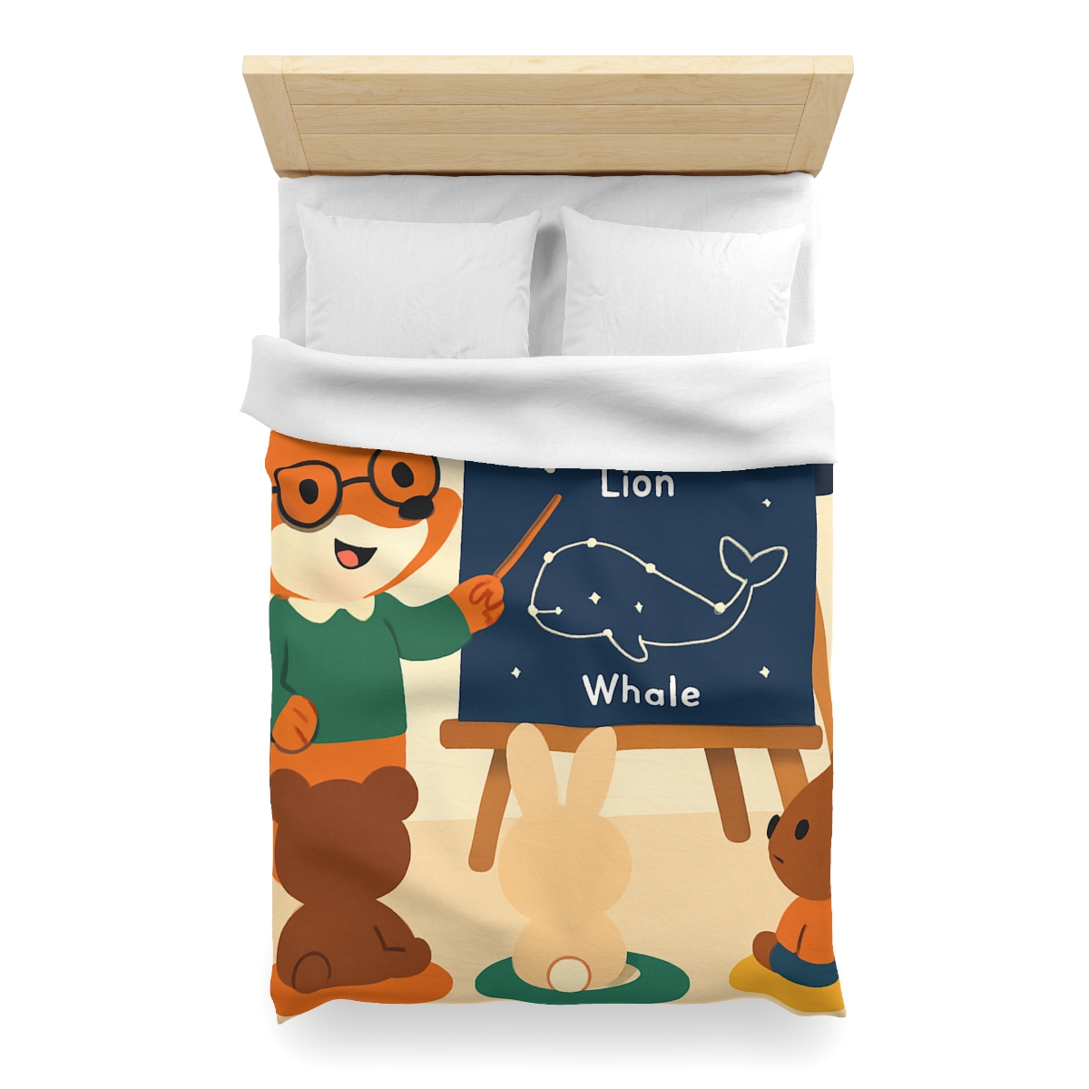 Constellation Classroom Fox stylish duvet covers