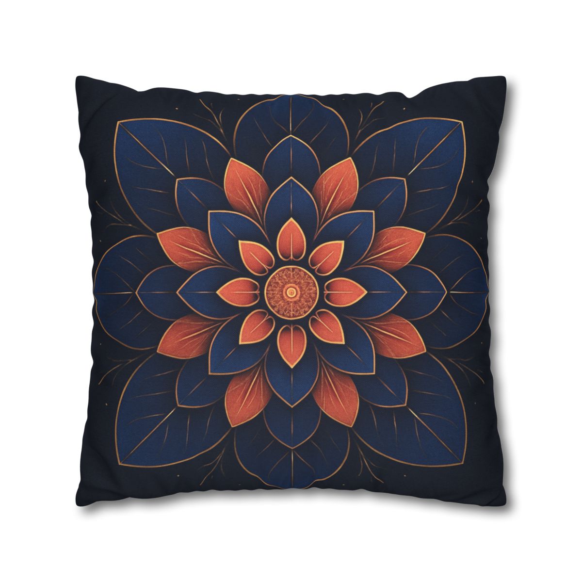 Petal Prism Medallion stylish decorative pillowcases
