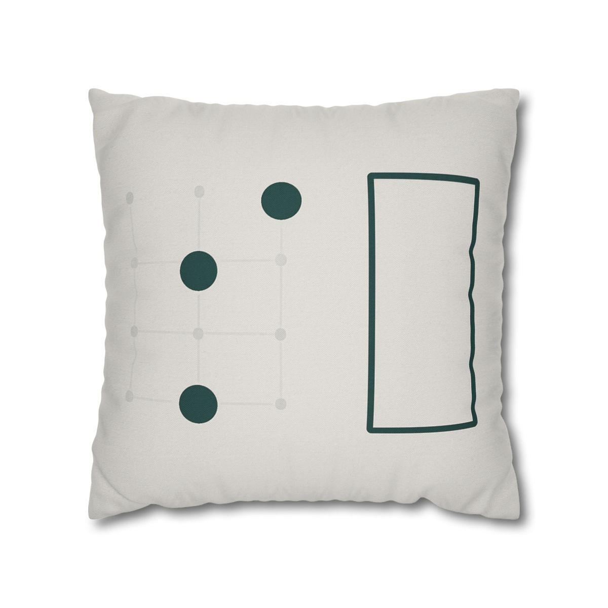 Triad Signal Grid personalized pillow covers