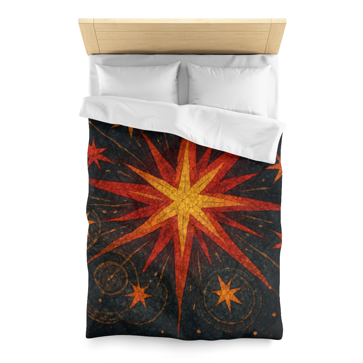Starburst Cluster Mosaic designer printed duvets