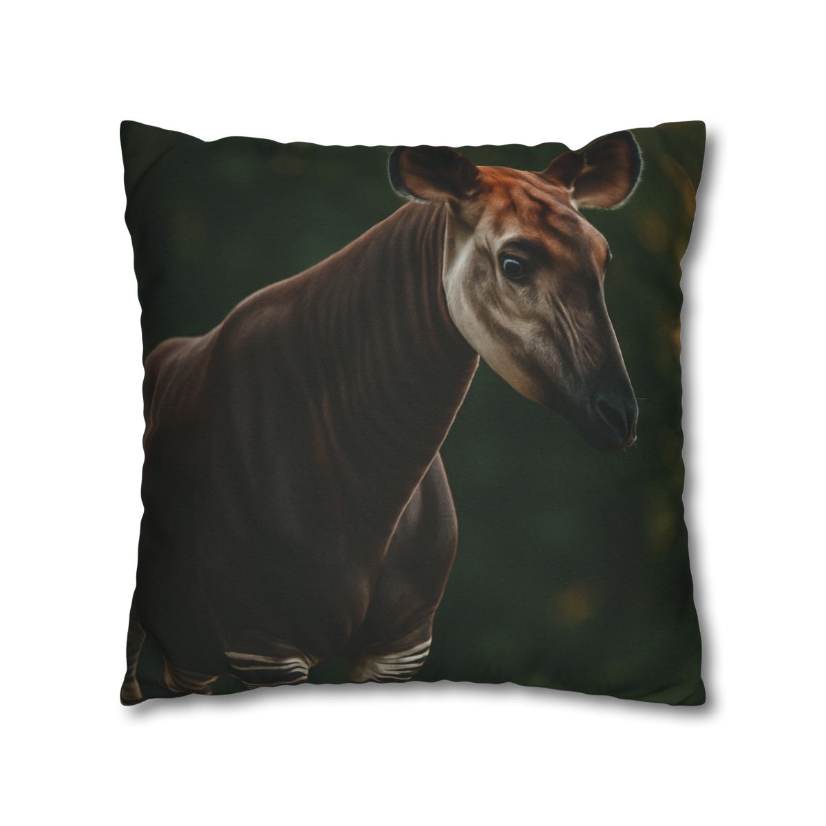 Velvet Shadow Okapi unique gift pillow cases