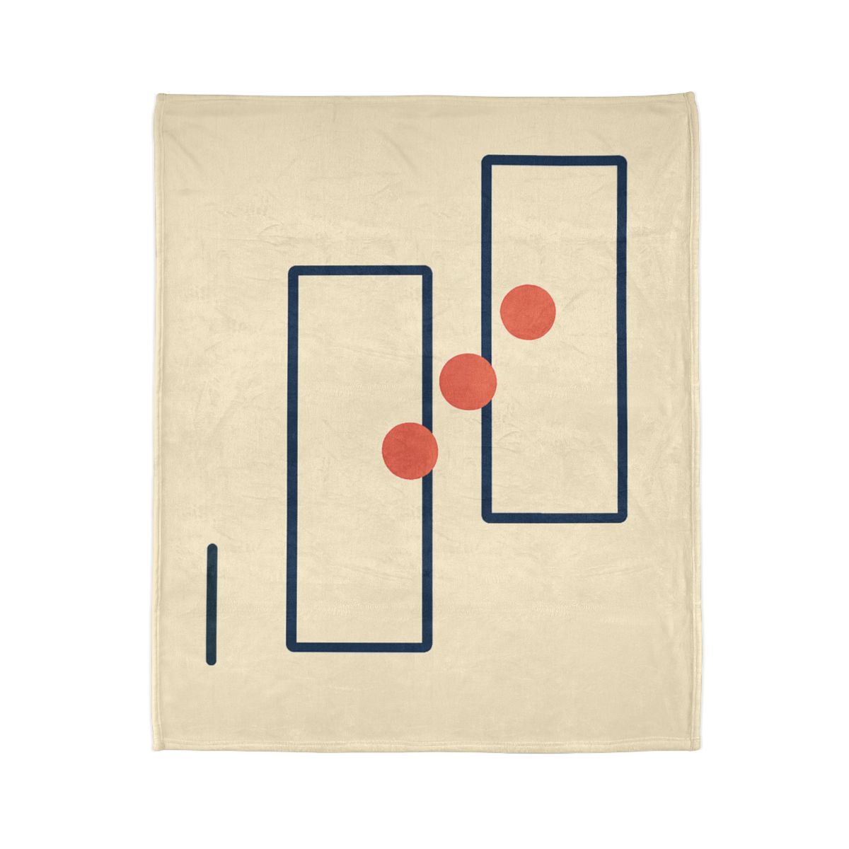 Offset Orbit Blocks personalized cozy blankets