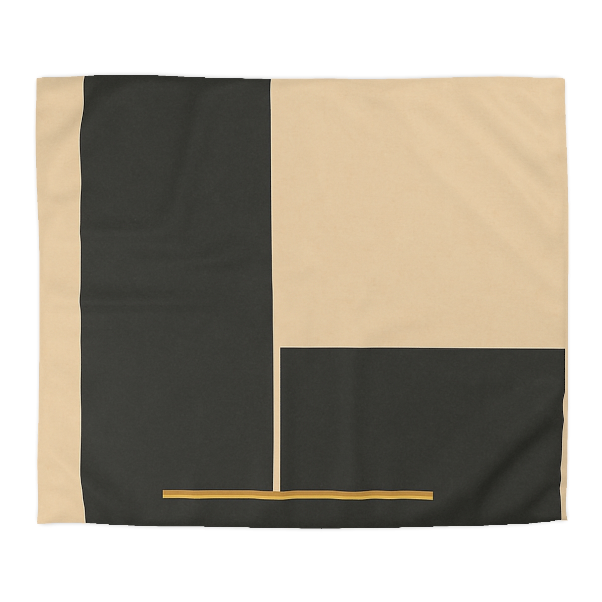 Offset Rectangles With Open Slot unique patterned duvets