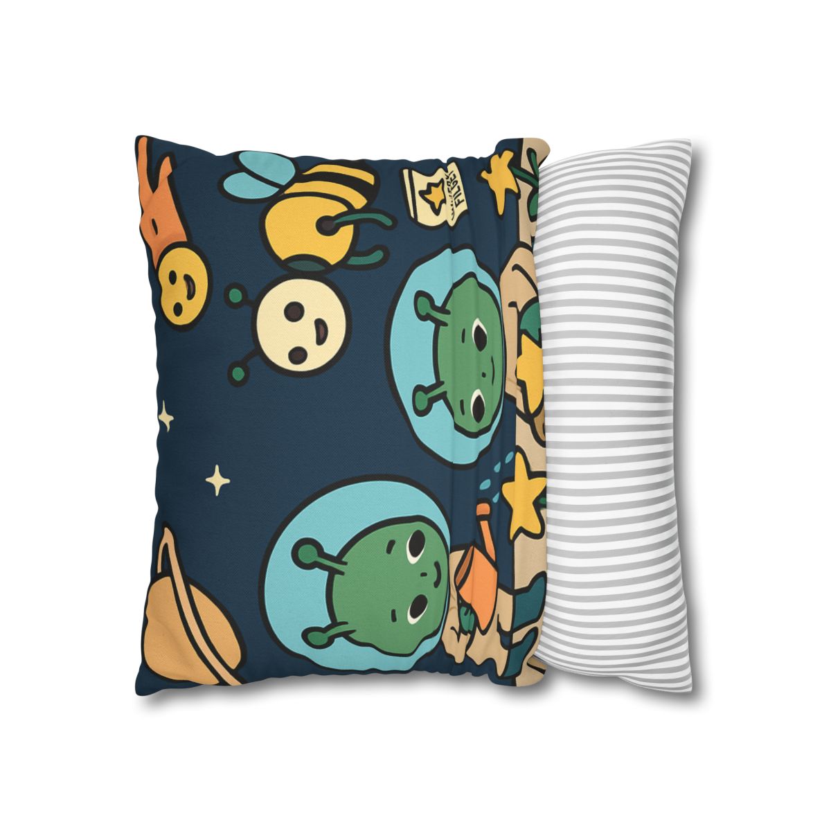 Comet Gardeners On Moon Meadow designer print pillow cases