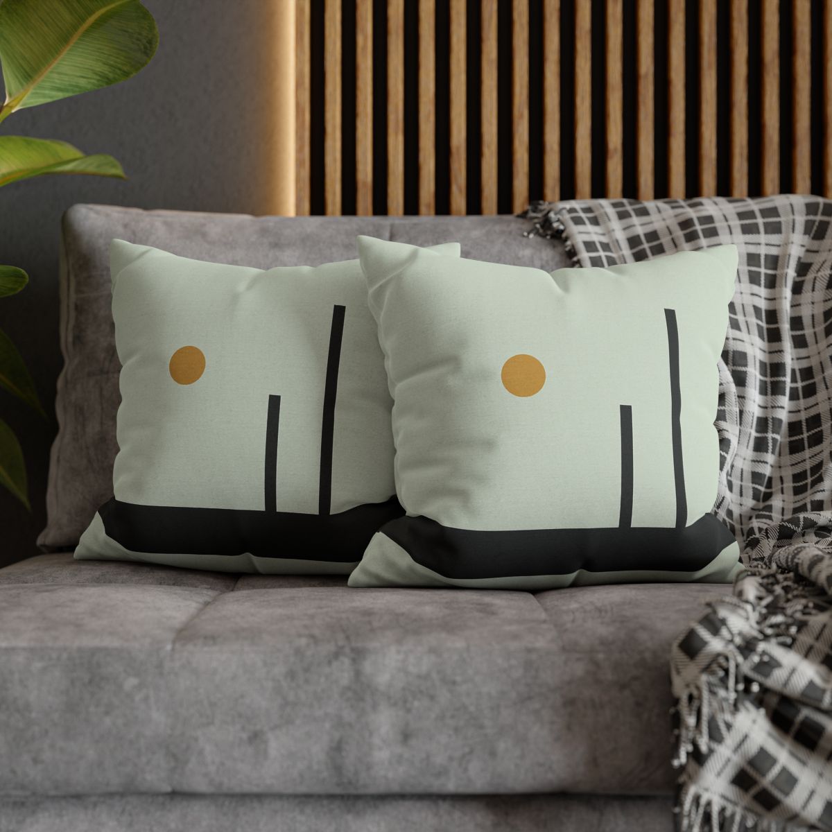 Low Horizon Bar And Twin Posts unique gift pillow cases