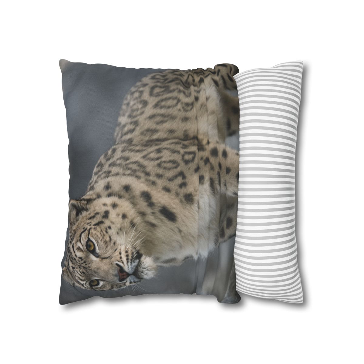 Snow Leopard Silent Summit trendy patterned pillow cases