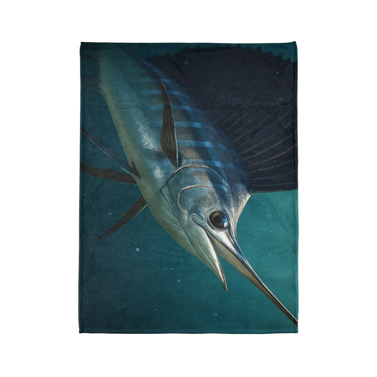 Nebula Flash Sailfish stylish throw blankets