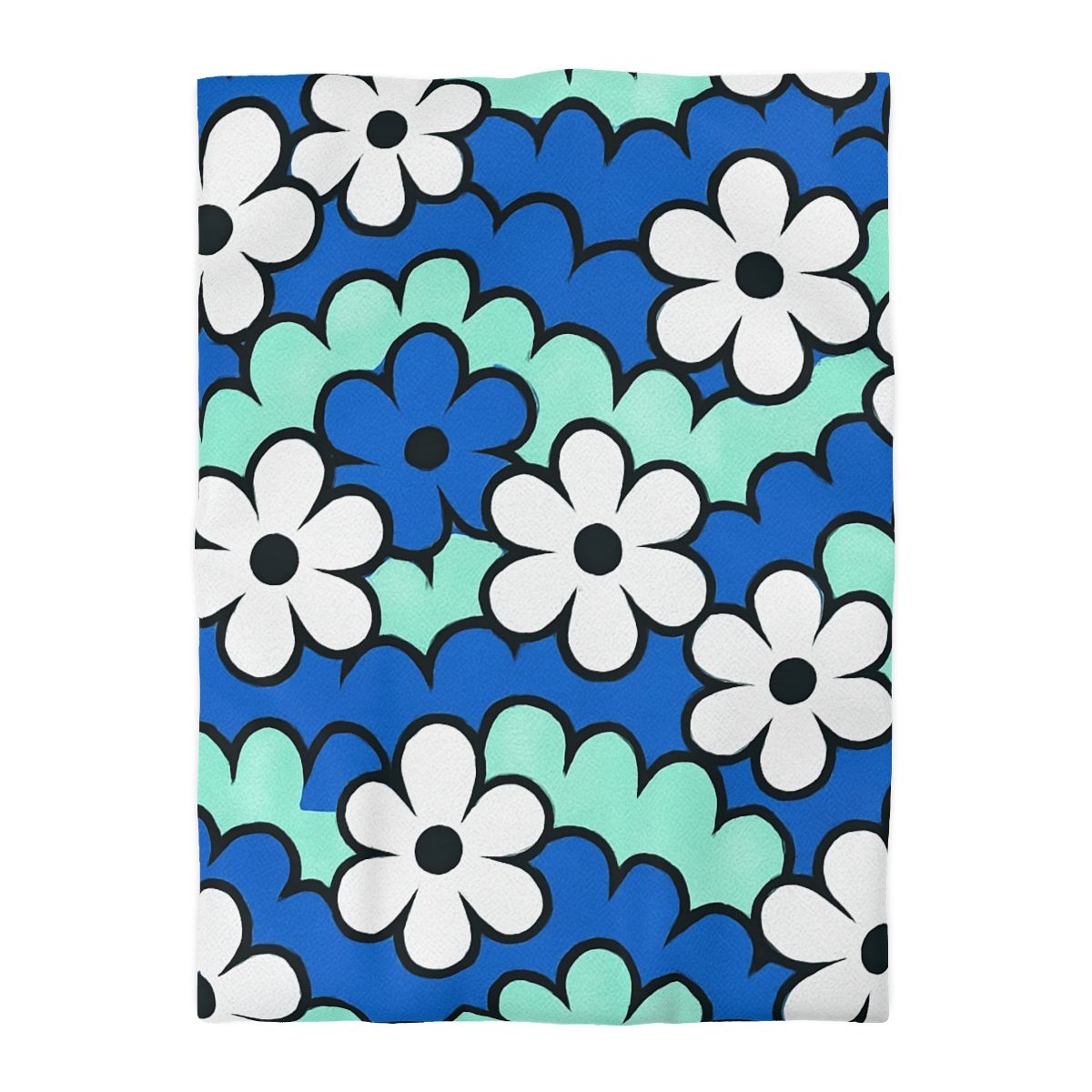 Blossom Wave Tessellation soft comforter duvets