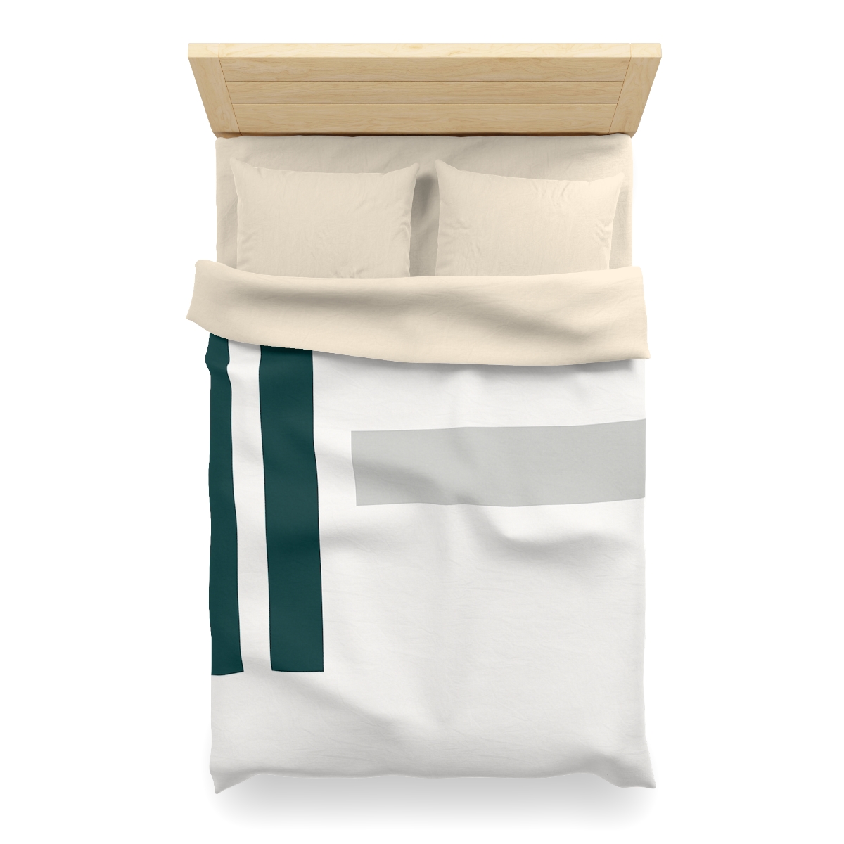 Silent Transit Rectangles personalized bedding duvets