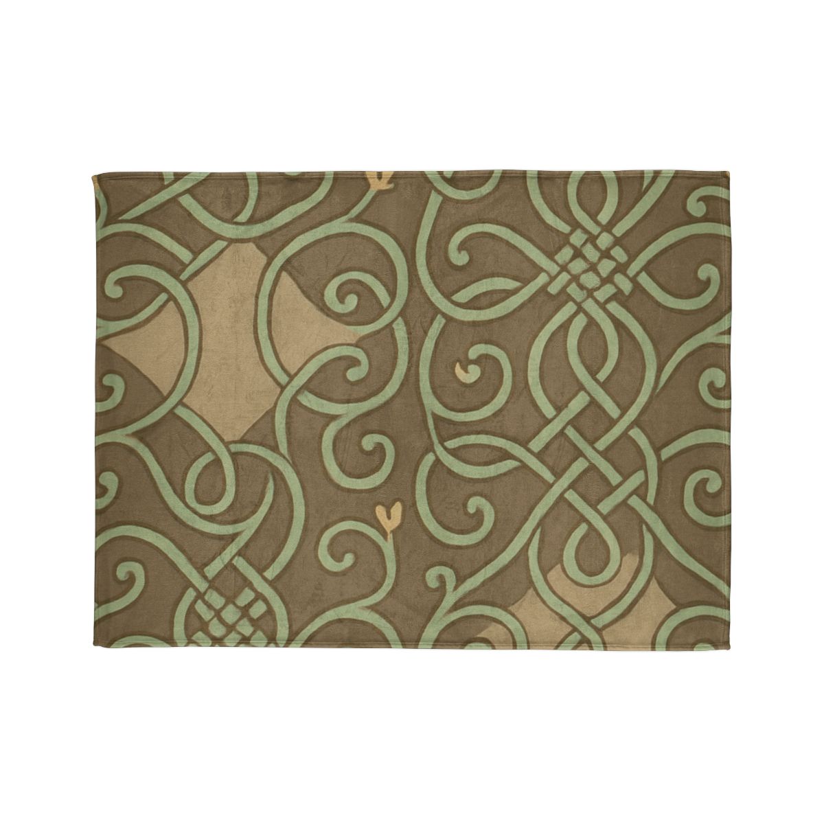 Vine Lattice Mosaic personalized cozy blankets