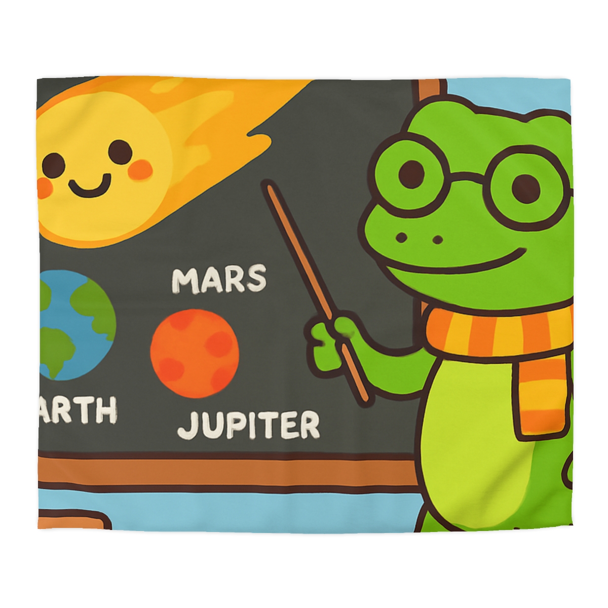 Comet Classroom Gecko custom duvets