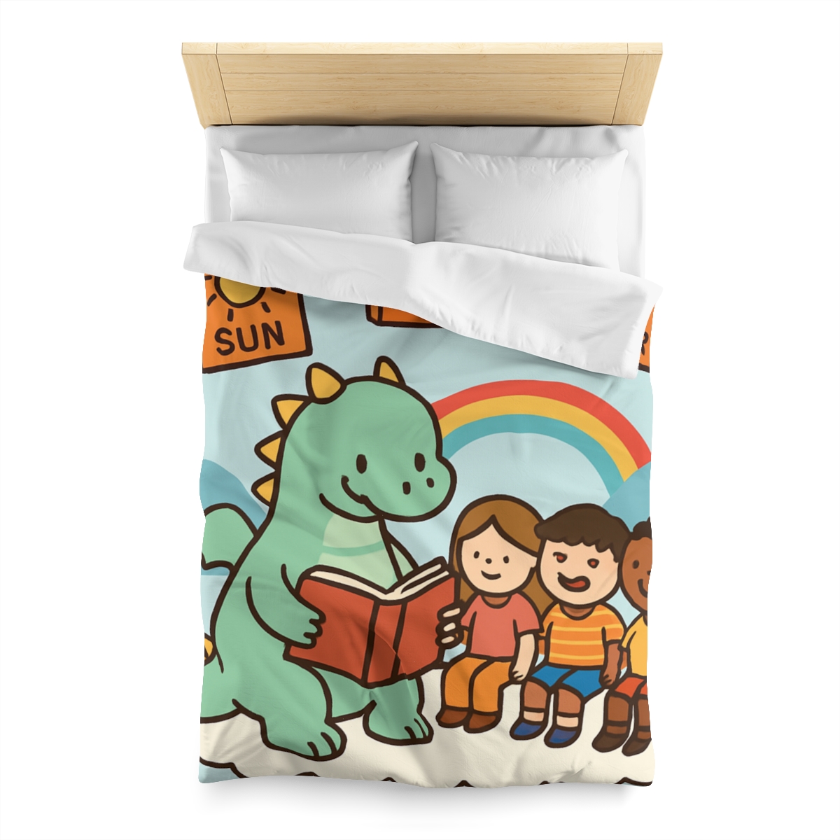 Dragon Library In The Cloud Valley unique patterned duvets