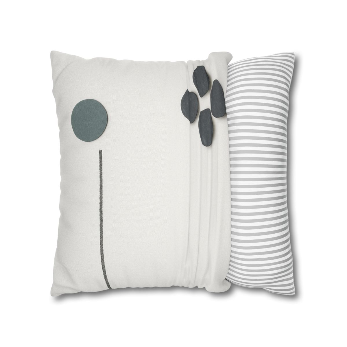 Clustered Dots With Broken Line trendy patterned pillow cases