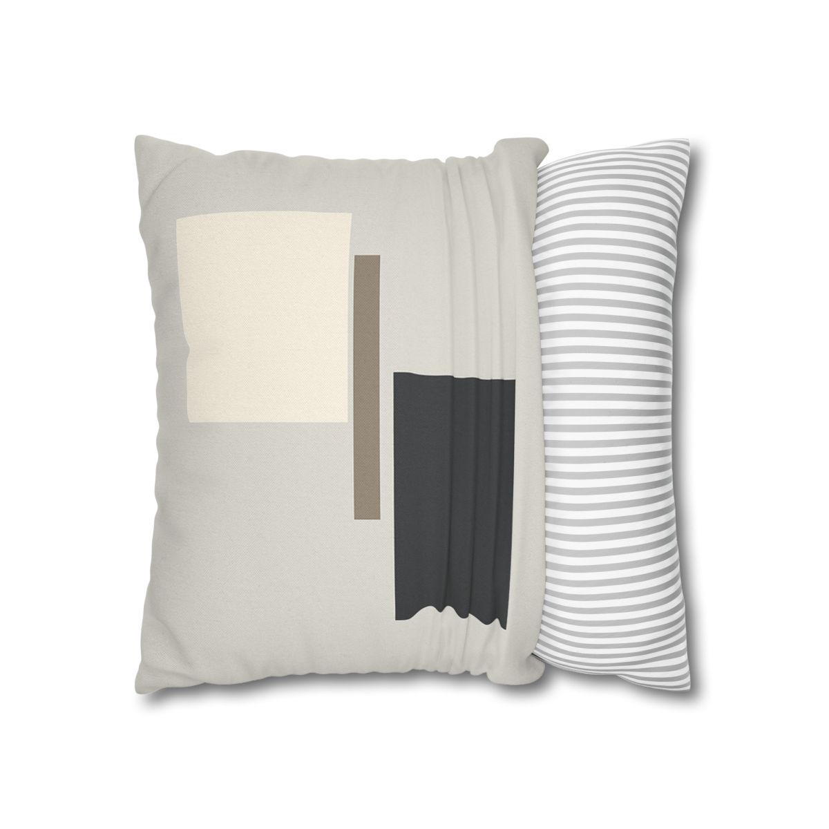 Offset Rectangle Pause custom pillow cases