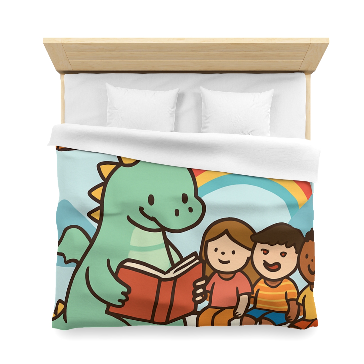 Dragon Library In The Cloud Valley unique patterned duvets