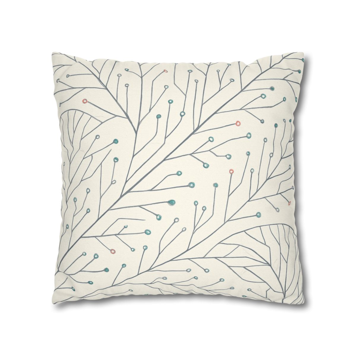 Vein Circuit Filigree stylish decorative pillowcases
