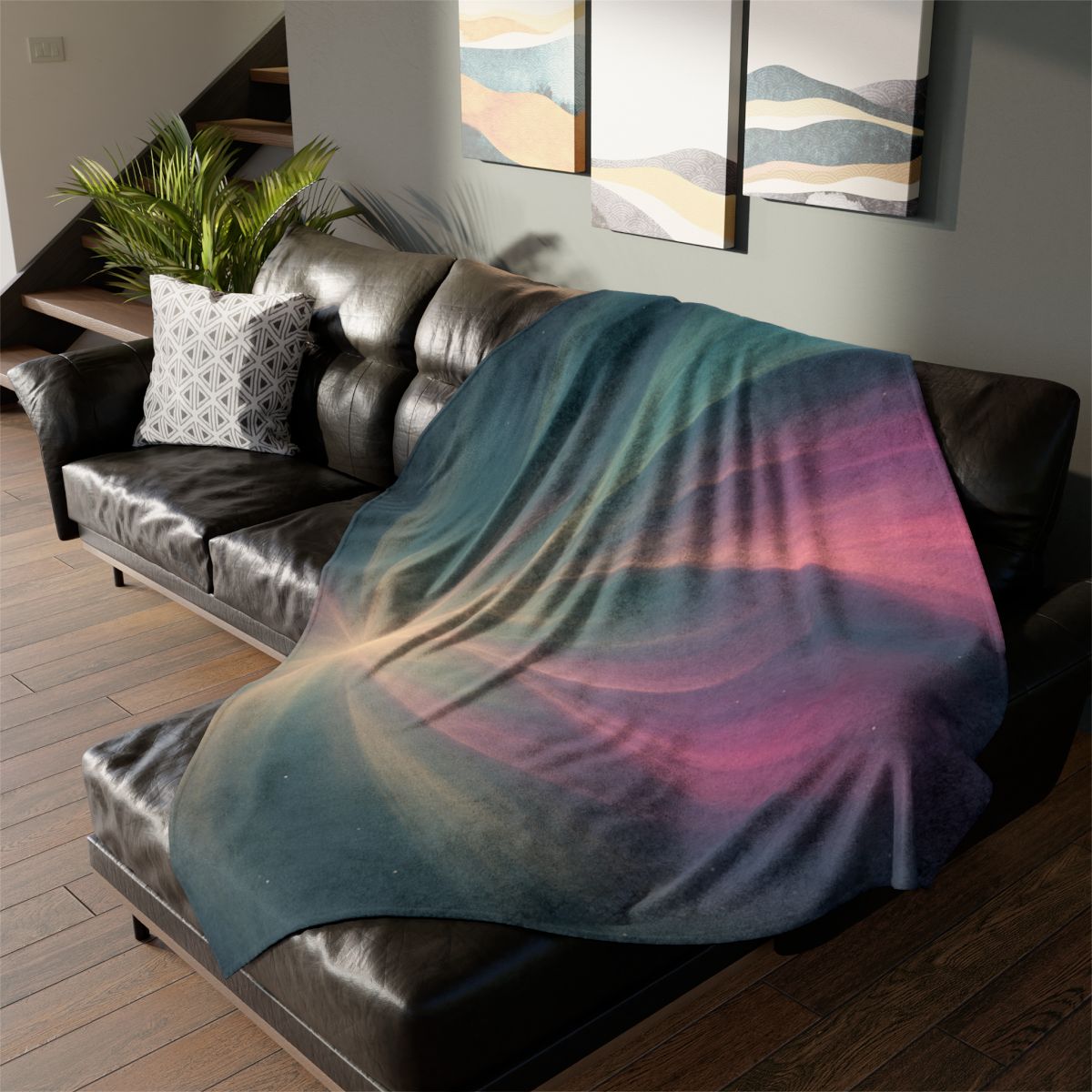 Aurora Nexus Bloom warm winter blankets