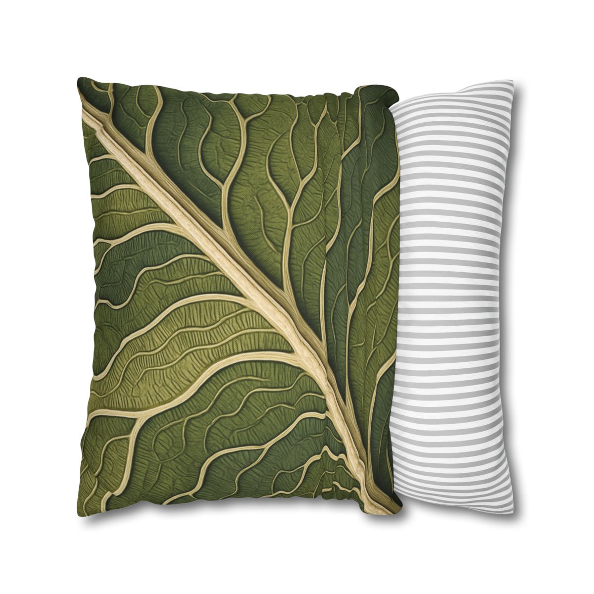 Leaf Vein Topography trendy patterned pillow cases