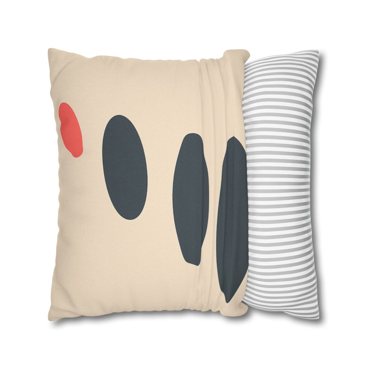 Staggered Ovals With Pause comfortable bedding pillow covers