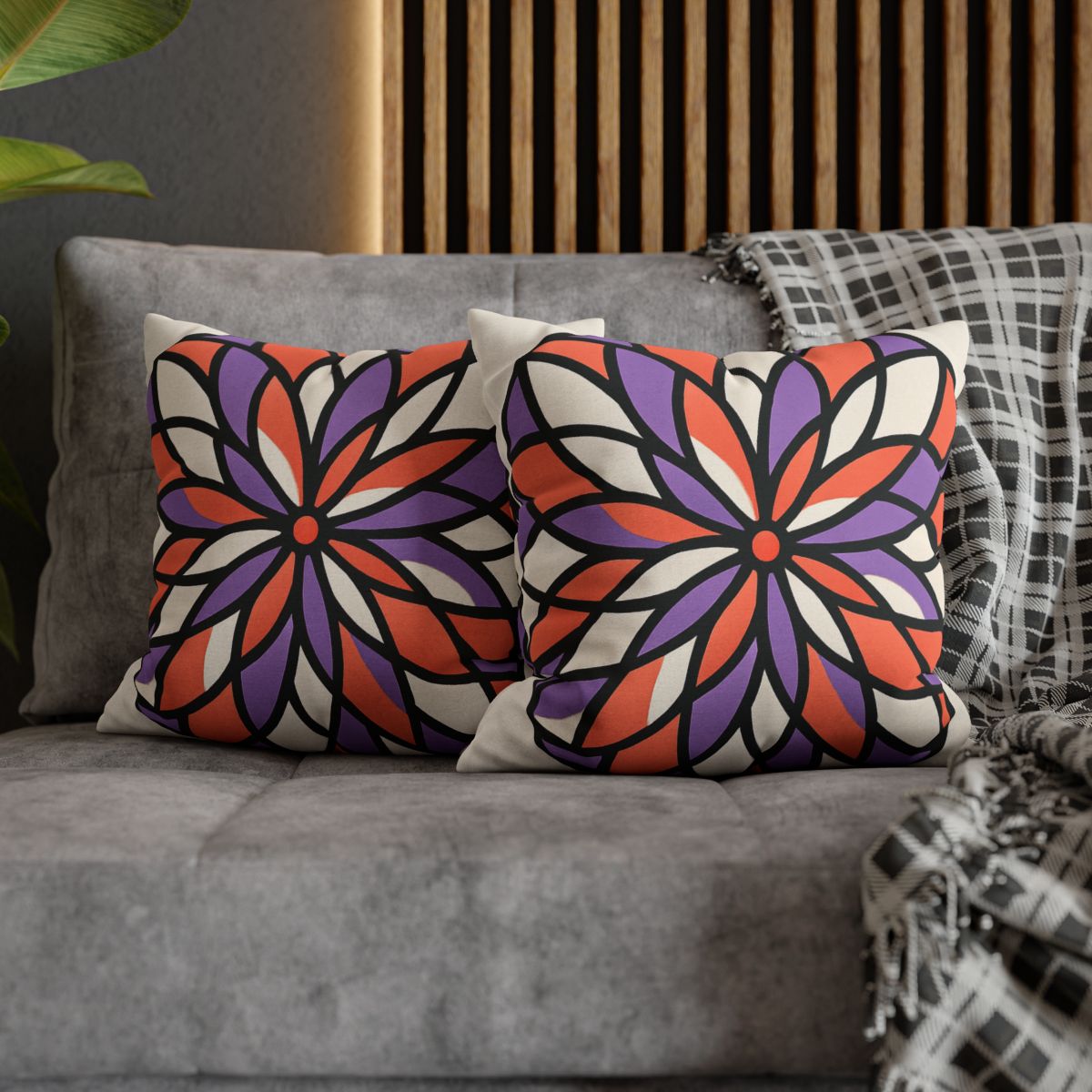 Bloom Shard Kaleidoscope unique gift pillow cases