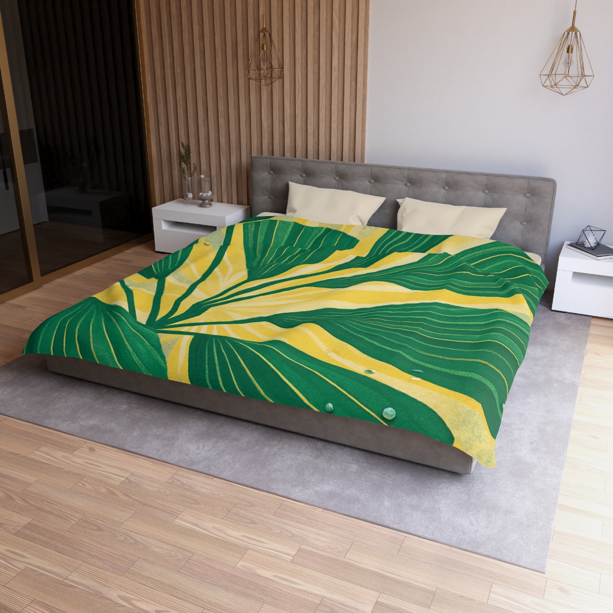 Frond Fan Radiance stylish duvet covers